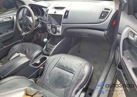 2012 Kia Forte Sx из США, поврежденный, VIN KNAFW6A38C5558980